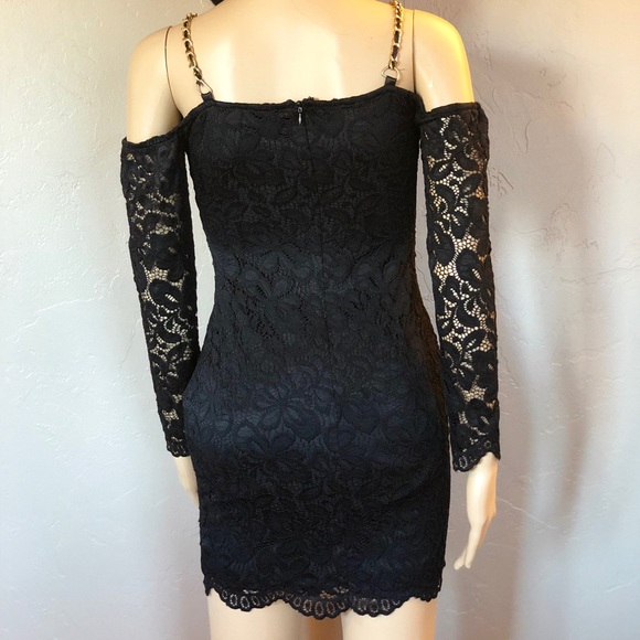Oh Yes size small black lace formal dress ❤️prom❤️ - Picture 4 of 8
